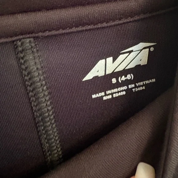 NWT AVIA Black Scuba Midi Dress Mock Neck Sleeveless Size S 4-6 Athleisure - Picture 5 of 7